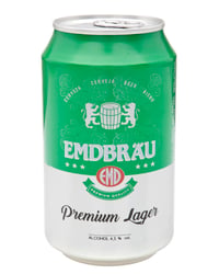 Cerveza Emdbräu normal lata 33 cl
