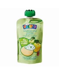 Bolsita Pasitos fruta y galletas 120 g