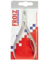 Alicate Froiz cutícula cromo 10 cm rererencia 1.57