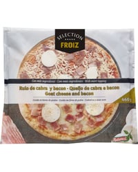 Pizza Froiz Selection con queso rulo de cabra y bacon 460 g