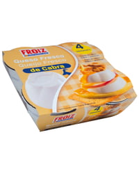 Queso fresco elaborado con leche de cabra Froiz 4x62.5 g
