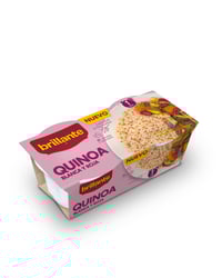 Quinoa Brillante vasito blanca y roja 2x125 g