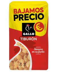 Pasta Gallo tiburón 1 400 g