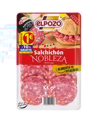 Salchichón ElPozo Nobleza extra lonchas 65 g
