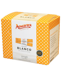 Azucaritos blancos Azucarera 300 g (50 sobres de 6 g)