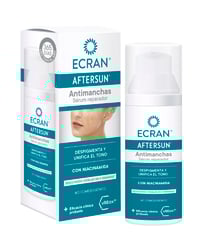 After sun Ecran rostro y escote serum reparador antimanchas 50 ml