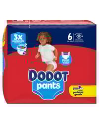 Pañal-braguita Dodot Pants Talla 6 27 u