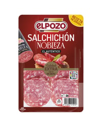 Salchichón ElPozo Nobleza extra lonchas 65 g