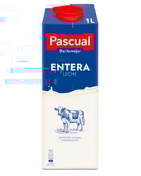 Leche Pascual entera brik 1 l