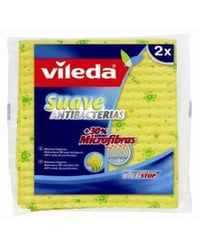 Bayeta Vileda suave antibacterias pack 2 u