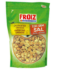 Cacahuete Froiz tostado sin piel y sin sal 200 g