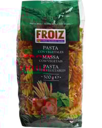 Pasta Froiz vegetal espirales 500 g