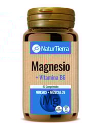 Magnesio+Vitamina B6 Naturtierra 90 cápsulas