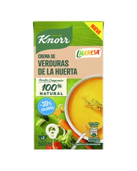 Crema Knorr ligera de verduras 500 ml