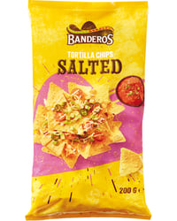 Nachos Banderos de maíz salados 200 g