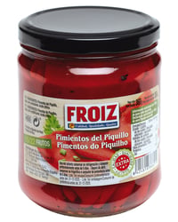 Pimientos Froiz piquillo extra cristal 350 g