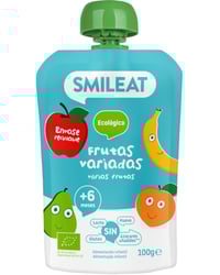 Pouch Smileat frutas variadas ecológico 100 g