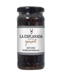 Aceitunas La Explanada negra rodaja 120 g