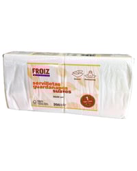 Servilletas Froiz 30x30 blancas 200 u