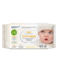 Toallitas Salustar bebé pieles con tendencia atópica 60 u