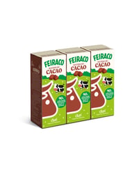 Batido Feiraco chocolate pack 3x200 ml