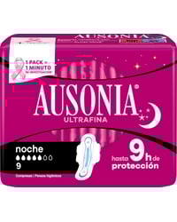Compresa Ausonia noche alas 9 u