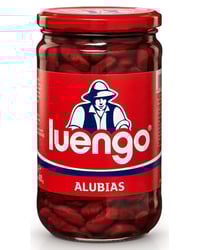 Alubias Luengo cocidas rojas frasco 400 g
