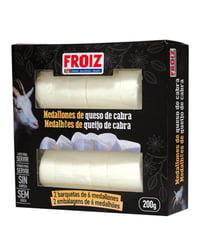 Queso de cabra Froiz en medallones pre-cortados 2x100 g