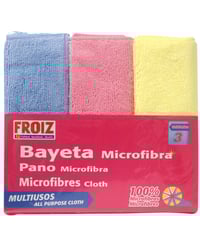 Bayeta Froiz microfibra multiusos 3 u (cocina-salón-baño)