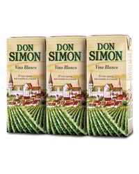 Vino Don Simón blanco mini brik 3x187ml