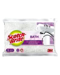 Estropajo Scotch-Brite baño fibra blanco