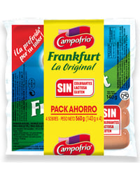 Salchichas Campofrío Frankfurt 4x140g