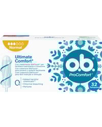 Tampones O.B. normal 32 u