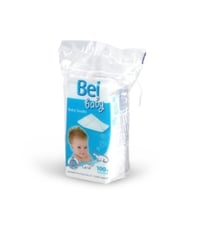 Gasas no tejidas Bel baby cara/ojos del bebé 100 u