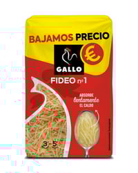 Pasta Gallo fideo 1 400 g
