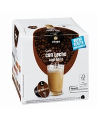 Café cápsulas Alteza café con leche 16 unidades