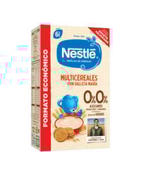 Papilla Nestlé multicereales con galleta María 255 g