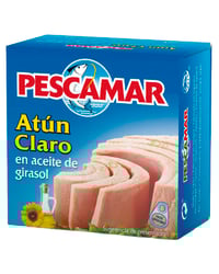Atún claro Pescamar en aceite de girasol fácil apertura 52 g