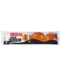 Pan Mini burguer Brioche Dulcesol 8 u 160 g