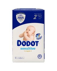 Pañal Dodot Sensitive Talla 2 58 unidades
