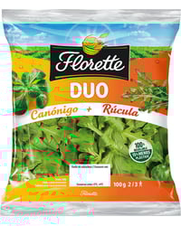 Florette Dúo Canónigos + Rúcula 100g