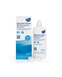 Líquido lentes de contacto + portalentes Senti2 360 ml