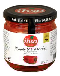 Pimientos Ibsa asados dulces tarro 295 g