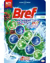 Limpiador Bref WC duplo poder activo natura 2x50 g