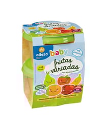 Tarrina Alteza Baby Frutas Variadas 2x200 g
