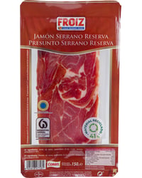 Jamón serrano Froiz reserva lonchas 150 g