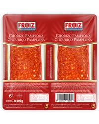Chorizo Froiz Pamplona bipack 2x100 g