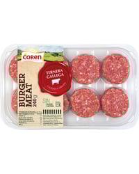 Mini burger meat ternera gallega Coren 240 g