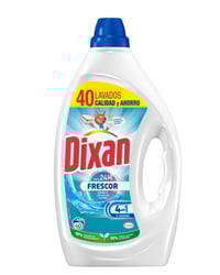 Detergente Dixan gel frescor 40 lavados
