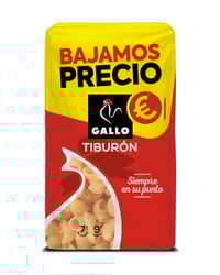 Pasta Gallo tiburón 1 400 g
